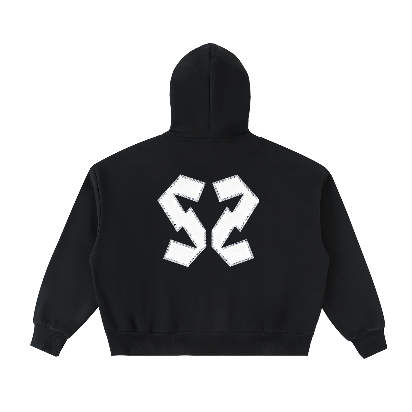 ANONYMOUS STAR | SS | Fleeced Full-Zip Boxy Hoodie